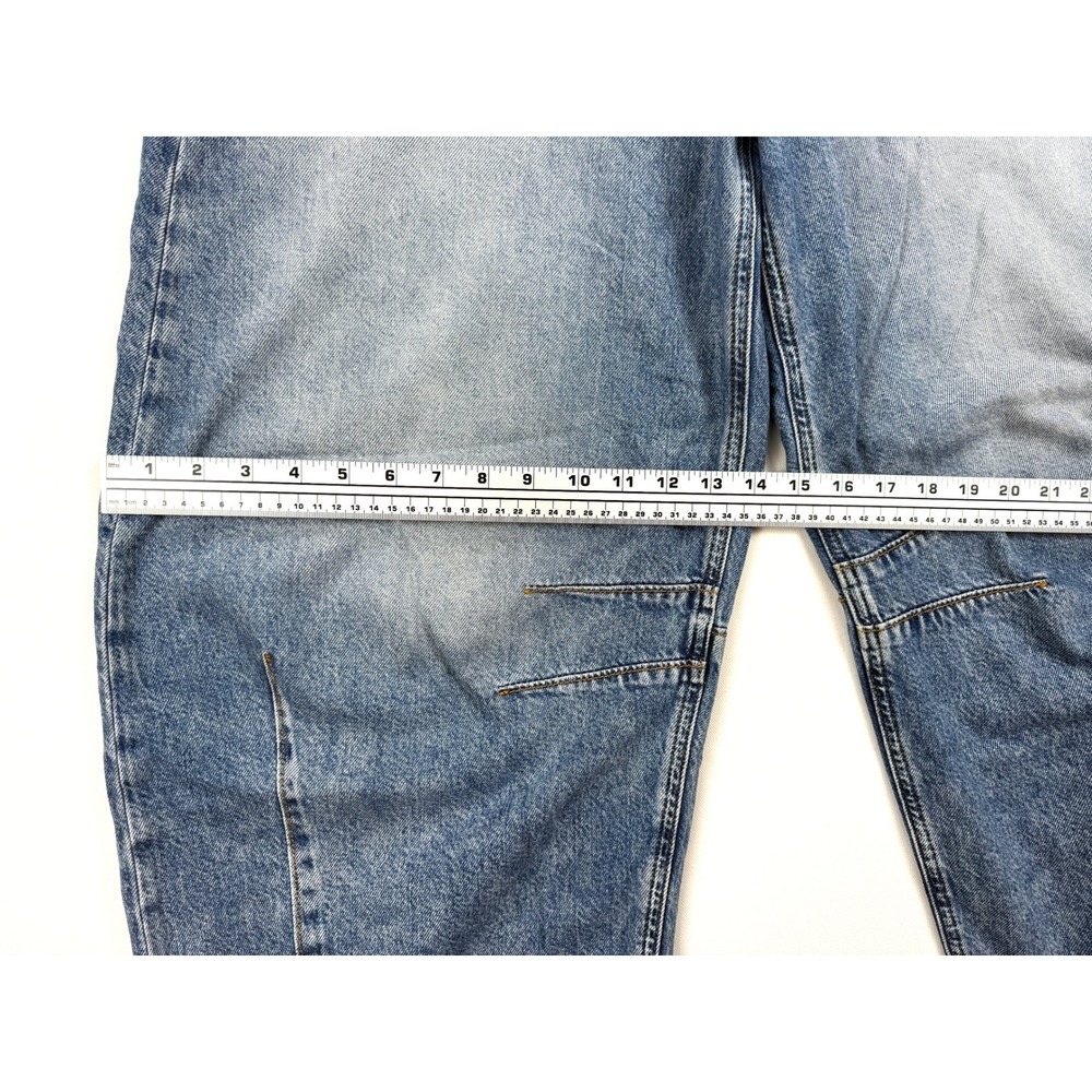 GAP BARREL Jeans DISTRESSED Blue Denim JEANS Women's Size 30/10R (33x26) #1760 - Picture 5 of 11